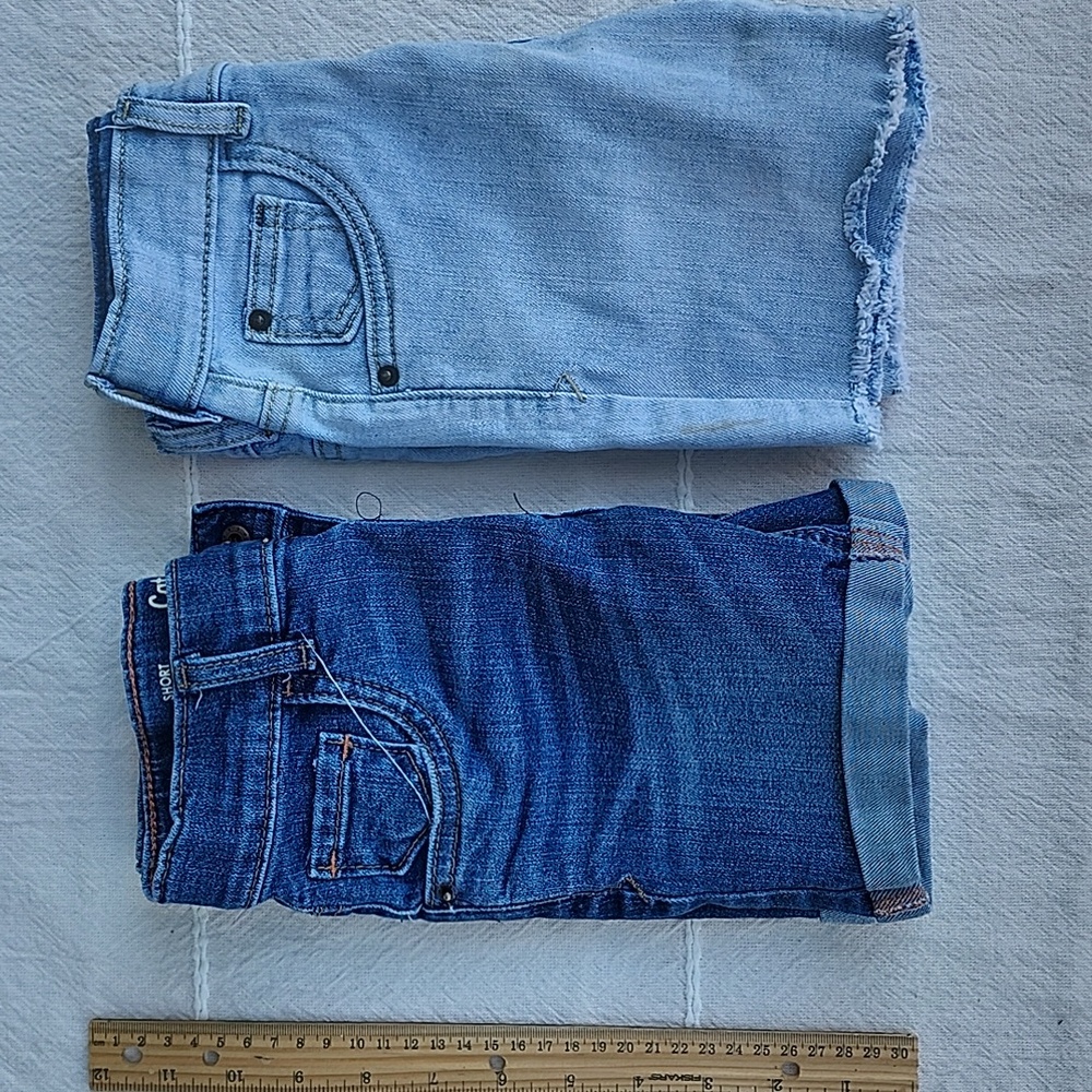 Cat And Jack Toddle Shorts Size 3t Bundle Light Wash And Medium Wash